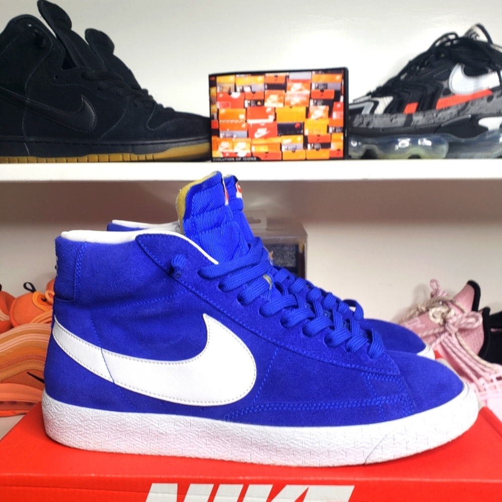 Nike Blazer Mid Premium "Racer Blue" - Picture 3 of 5